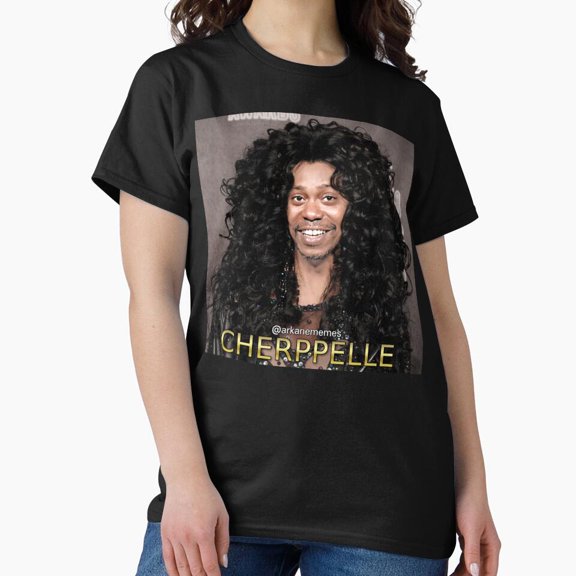 Funny Sarcastic Stand Up Comedian Parody Silhouette Art Tee T-Shirt