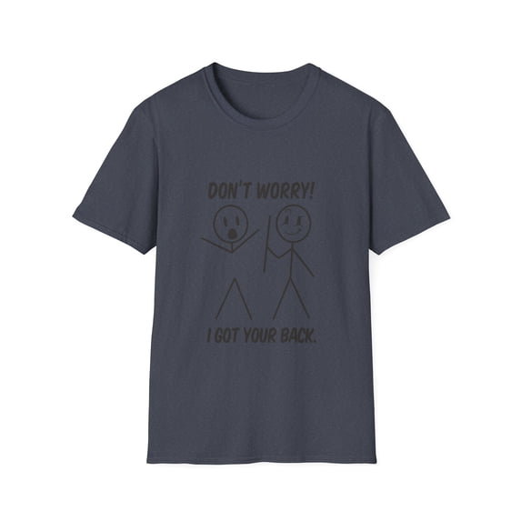 Funny Sarcastic Stick Figure Back Humor Graphic Novelty