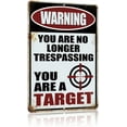 thumbnail image 1 of Funny Sasquatch Gift Metal Sign Warning Property Protected by Bigfoot Gifts Tin Signs Vintage Garage Garden Forest Back Yard Decor for Wall/Porch Inches Outdoor & Indoor, 1 of 1