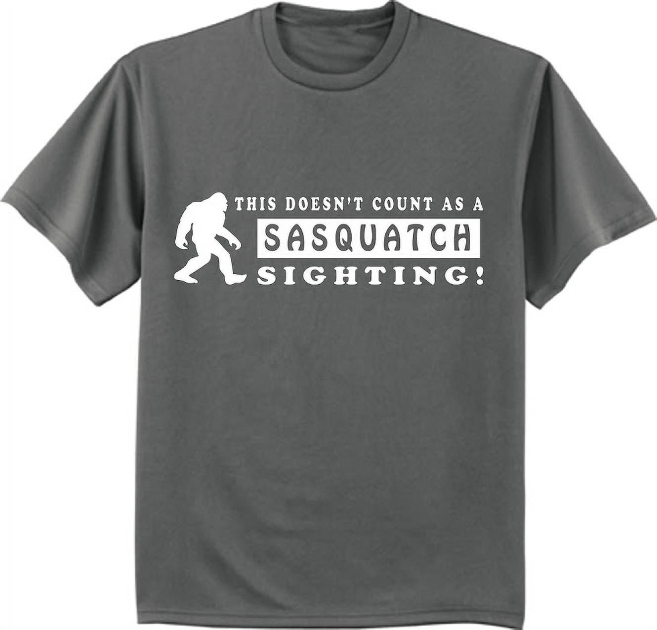 Funny sasquatch t shirts on sale