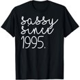 thumbnail image 1 of Funny Sassy Since 1995 29th Birthday 29 Year Old T-ShirtMen and women, Black T-shirt, size: Extra large, 1 of 4