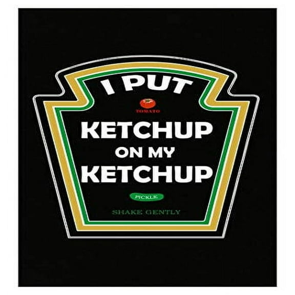 Funny Sauce Poster - Wall Decor for Kitchen Gift