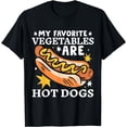 thumbnail image 1 of Funny Sausage BBG Hot Dogs Lover Hotdog T-Shirt, 1 of 4