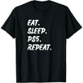 thumbnail image 1 of Funny Say Eat Sleep Ps5 Reapeat Gamer Lover Gift T-Shirt, 1 of 4