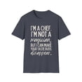 thumbnail image 1 of Funny Saying Chef Cooking Learning School Teaching Gag Novelty Women Men Sarcasm Husband Worker Father Unisex Softstyle T-Shirt, 1 of 4