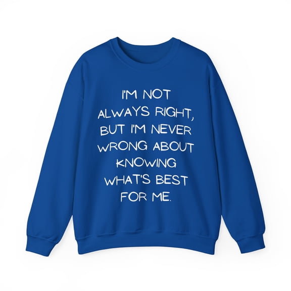 Funny Saying I don't always have a filter Sassy Sar Gildan 18000 Sweatshirt