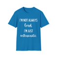thumbnail image 1 of Funny Saying I'm not always loud I'm just enthusiastic Sassy Novelty Sarcasm Husband Mom Father Wife Women Men  Unisex Softstyle T-Shirt, 1 of 4
