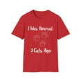thumbnail image 1 of Funny Saying I was Normal 3 Cats Ago Pun Mom Cat Lover Gag Novelty Wife Sarcastic Cats Women Sarcasm Pet Mom Unisex Softstyle T-Shirt, 1 of 4