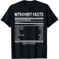 thumbnail image 1 of Funny Saying Introverts Facts Sarcastic Sarcasm Men Women T-Shirt, 1 of 4