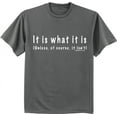 thumbnail image 1 of Funny Saying It Is What It Is T-shirt Men's Graphic Tee, 1 of 1