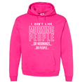thumbnail image 1 of Funny Saying Not A Morning Person Hoodie Sweatshirt Clothing Accessories Gifts Mens, 1 of 3