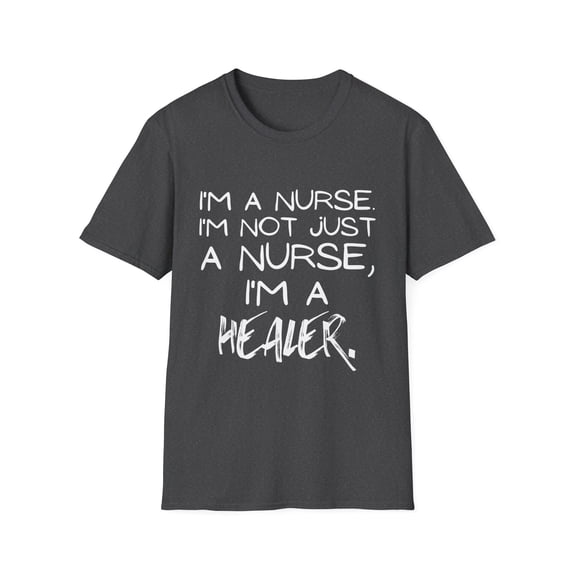 Funny Saying Nursing Learning School Teaching Nurse Gag Pun Novelty Women Men Sarcasm Husband Worker Father Unisex Softstyle T-Shirt