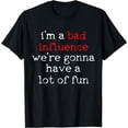 thumbnail image 1 of Funny Saying Sarcasm Women T-Shirt Black Large, 1 of 4