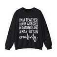 thumbnail image 1 of Funny Saying Teacher Learning School Sarcastic Teac Gildan 18000 Sweatshirt, 1 of 4