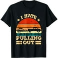 thumbnail image 1 of Funny Saying Vintage I Hate Pulling Out Boating Boat Captain T-Shirt Black 3X-Large, 1 of 4