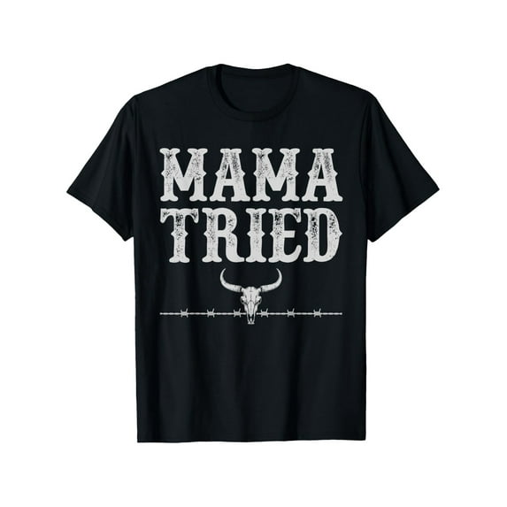 Funny Sayings Vintage Country Western Concert T-Shirt, 100% Cotton, Single Side Printed, Black Short Sleeve T-shirt, Christmas New Year Gift for Men Women Family Friends, S-XXXL,
