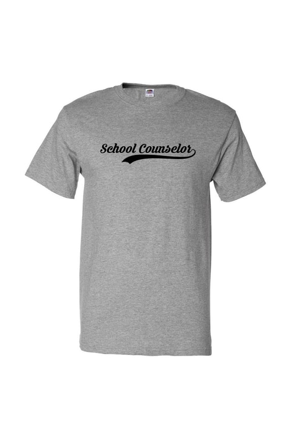 Funny School Counselor Retro Old School T shirt Tee Gift