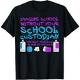 thumbnail image 1 of Funny School Custodian T-ShirtMen's and women's short-sleeved pure cotton shirts, 1 of 6