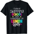 thumbnail image 1 of Funny School Lunch Lady Cafeteria Lady Lunchroom Ladies T-Shirt, 1 of 4