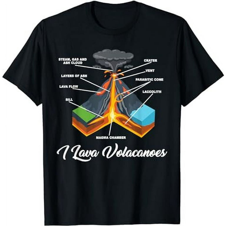 I Lava Volcanoes T-Shirt, Volcano Lover Geology Shirt I Lava Volcanoes T-Shirt, Volcano Lover Geology Shirt