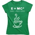 thumbnail image 1 of Funny Science Coffee Energy Milk Coffee For Caffeine Lover Women's T-Shirt, 1 of 4