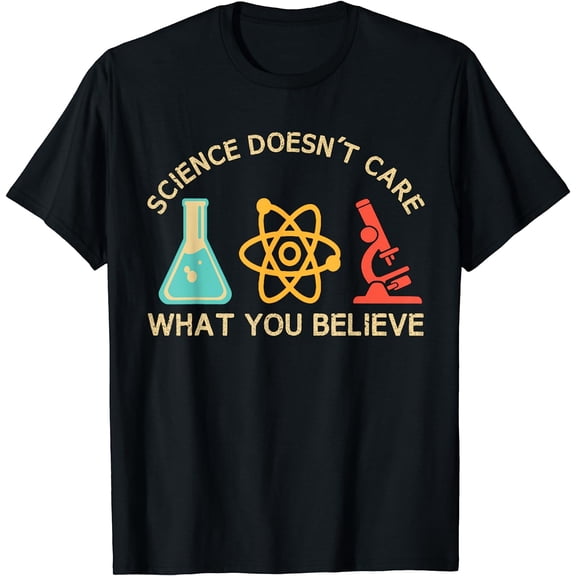 Funny Science Design For Men Women Science Physic Chemistry T-Shirt Black 3X-Large