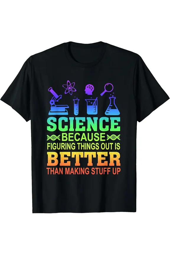 Funny Science Lab Quote for Teacher Student Men Women Short Sleeve T-Shirt