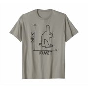 Funny Science Nerd Duck Rabbit Physics Math Geek Gift T-Shirt