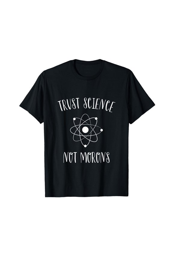 Funny Science Nerd T-Shirt with Atom Graphic - Perfect Gift for Students and Science Lovers