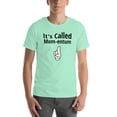 thumbnail image 1 of Funny Science Pun Momentum Love Mom Vintage Tee T-Shirt (Heather Mint, M), 1 of 1