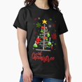 thumbnail image 1 of Funny Science Pun Oh Chemistree For Your Holiday Chemistry Themed Gift G22737 Unisex T-Shirt, Up to Size 5XL, 1 of 2