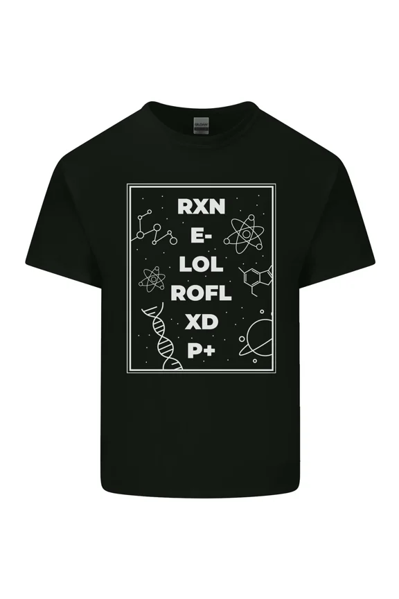 Funny Science RXN E-LOL ROFL XD P+ Geek and Nerd and Unisex T-Shirt