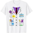 Funny Scientist DIY Costume Cosplay Halloween Costume Day TShirt