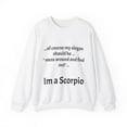 thumbnail image 1 of Funny Scorpio Zodiac Unisex Heavy Blend™ Crewneck Sweatshirt, 1 of 4