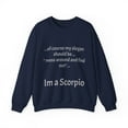thumbnail image 1 of Funny Scorpio Zodiac Unisex Heavy Blend™ Crewneck Sweatshirt, 1 of 4