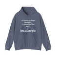thumbnail image 1 of Funny Scorpio Zodiac Unisex Heavy Blend™ Hooded Sweatshirt, 1 of 4