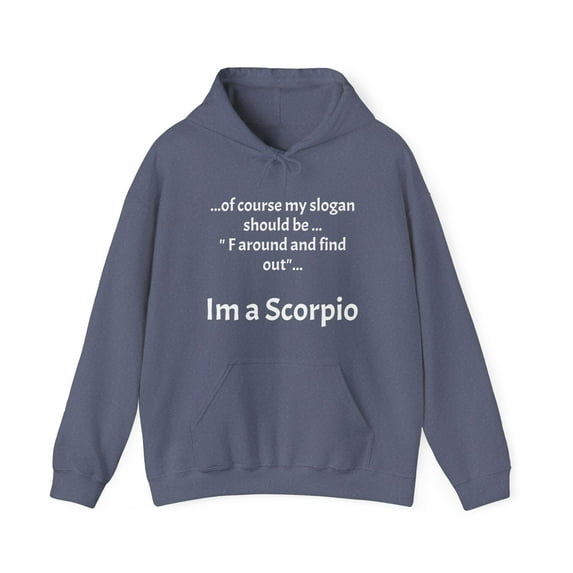 Funny Scorpio Zodiac Unisex Heavy Blend™ Hooded Sweatshirt