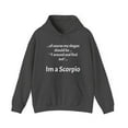 thumbnail image 1 of Funny Scorpio Zodiac Unisex Heavy Blend™ Hooded Sweatshirt, 1 of 4