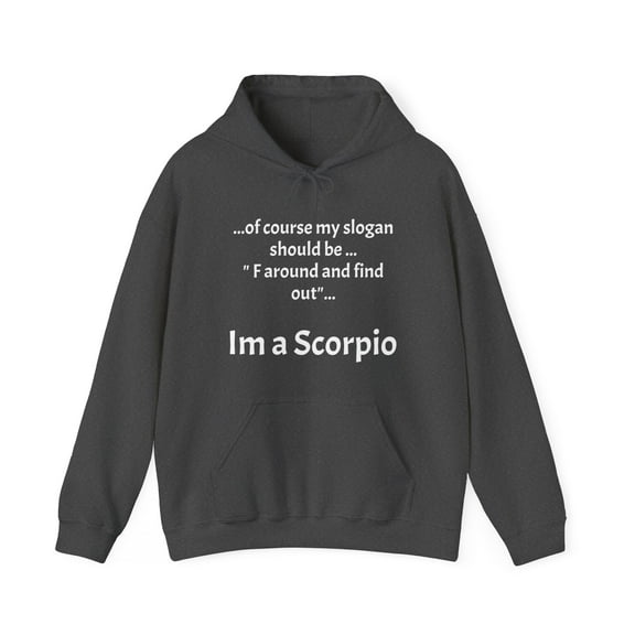 Funny Scorpio Zodiac Unisex Heavy Blend™ Hooded Sweatshirt