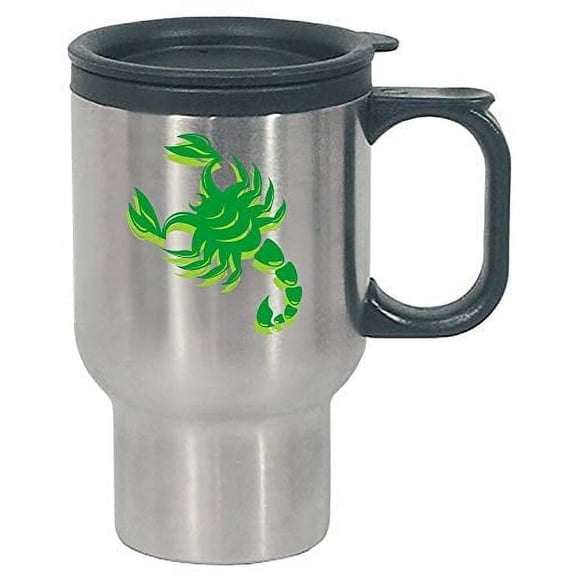 Funny Scorpion - Pinchers - Tail Stinger - Venom - Stainless Steel Travel Mug