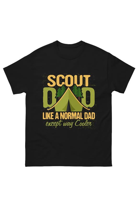Funny Scout Dad Cub Leader Boy Camping Outdoor Art Gift Unisex T-Shirt V12839