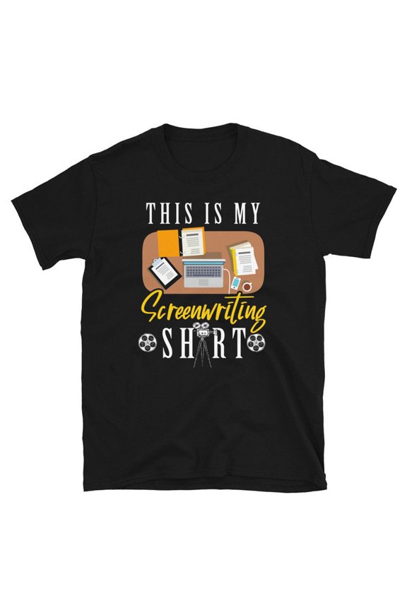 Funny Screenwriter Shirt Script Writer Gift Movie Maker Graphic Tee,for men and women up to 5XL