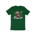 thumbnail image 1 of Funny Sea Otter Animal Playing Curling Player Game Day Gift T-Shirt Cool Otter Curling Player Birthday Holiday Present Men Women Tshirt, 1 of 10