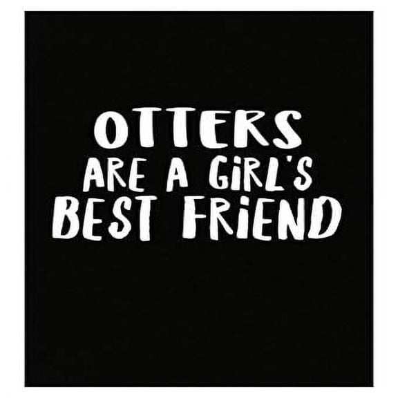 Funny Sea Otter Poster - Wall Decor for Kids' Rooms Gift