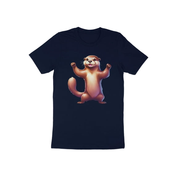 Funny Sea River Otter Animal Nature Lover Gift for Men Women T-Shirt Cute Otter Birthday Holiday Present Boys Girls Men Women Kids Tshirt
