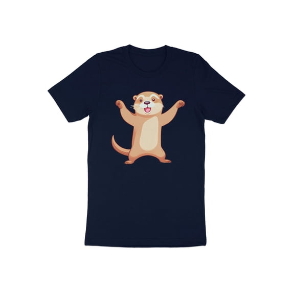 Funny Sea River Otter Animal Nature Lover Gift for Men Women T-Shirt Cute Otter Birthday Holiday Present Boys Girls Men Women Kids Tshirt