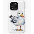 thumbnail image 1 of Funny Seagull Bird Lover Art M3330 Phone Case for iPhone 17 16 15 14 13 12 11 Pro Max, 1 of 2