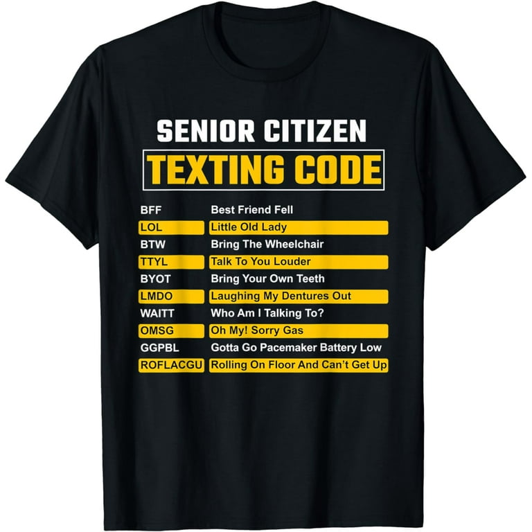 Grandma Texting For Senior Funny T-Shirt Grandma Texting For Senior Funny T-Shirt