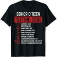 thumbnail image 1 of Funny Senior Citizen's Texting Code fathers day for Grandpa T-Shirt, 1 of 4