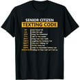 thumbnail image 1 of Funny Senior Citizen's Texting Code fathers day for Grandpa T-Shirt, 1 of 4